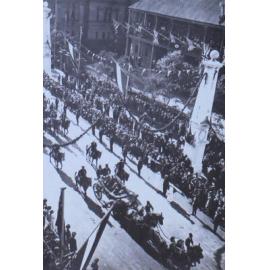 Macquarie Street, Sydney - 1920 Royal Visit