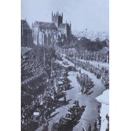Macquarie Street, Sydney - 1920 Royal Visit