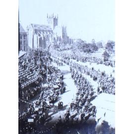 Macquarie Street, Sydney - 1920 Royal Visit