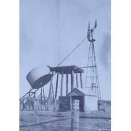 Moving a new water tank to the tankstand