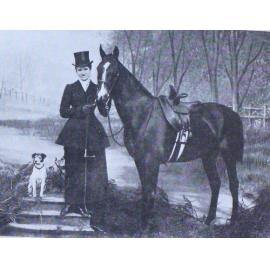 Mrs Robb, who hunts with the Surrey Packs