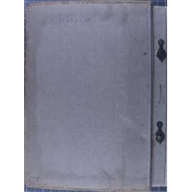 Inside album cover with R. A. Harris