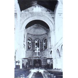 Interior of a church facing the altar