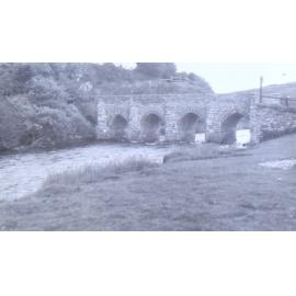 Stone bridge over a river