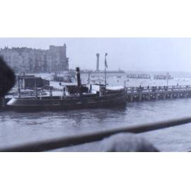Ostend from the boat 