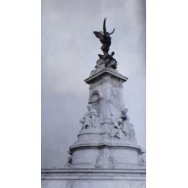 Infront, Buckingham Palace 