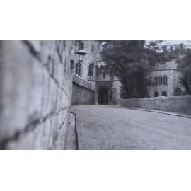 Road leading to gate at Windsor Castle