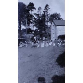 Hounds leaving for meet 