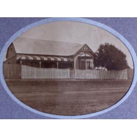 House with a picket fence