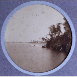 River view with buildings in the background