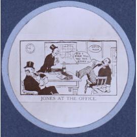 Jones At The Office - cartoon