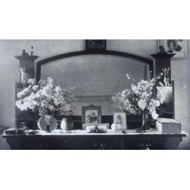 Top of dressing table