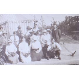 Unidentified group of 16 people