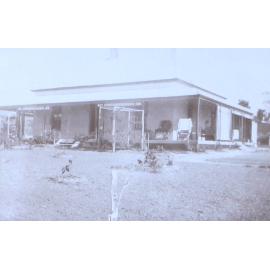 Unidentified house and garden