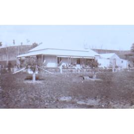 Unidentified house and garden