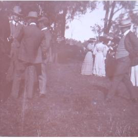 Group of unidentified people