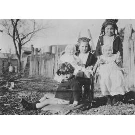 Charles, Matina and Effie Sourry, about 1923