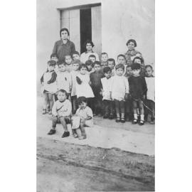 George Dedes at school in Piraeus, Greece, about 1926.