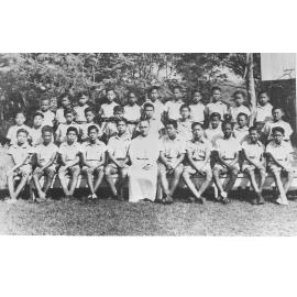 Sacred Heart School in Rabaul conducted by the Marist Brothers, 1951