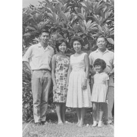 The Chan family in 1961