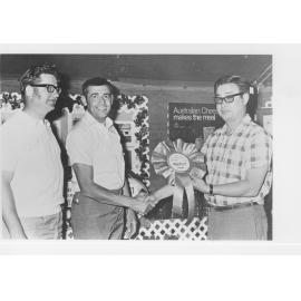Alan Fay (on right) at an unidentified occasion