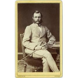 A carte-de-visite of a unidentified man