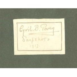 Cyril B. Povey Snapshots 1917