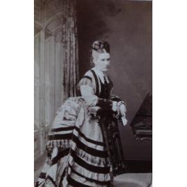 A carte-de-visite of an unidentified woman