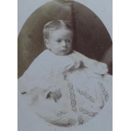 A carte-de-visite of an unidentified baby