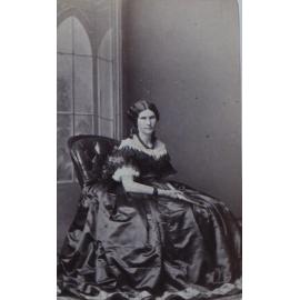 A carte-de-visite of an unidentified woman