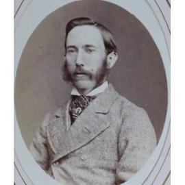 A carte-de-visite of an unidentified man