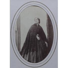 A carte-de-visite of an unidentified woman