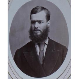 A carte-de-visite of an unidentified man
