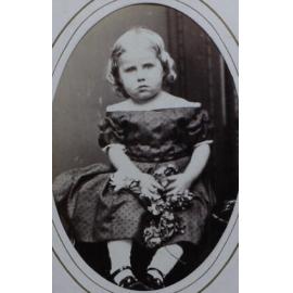 A photo of an unidentified young girl