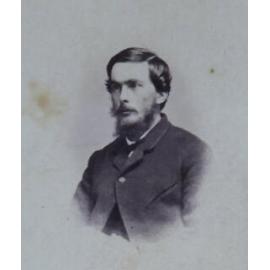 A carte-de-visite of Duncan Clerk