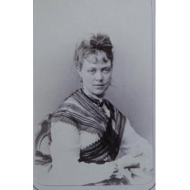 A carte-de-visite of Mrs Morse