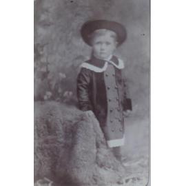 A carte-de-visite of an unidentified young boy