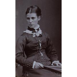 A carte-de-visite of an unidentified woman