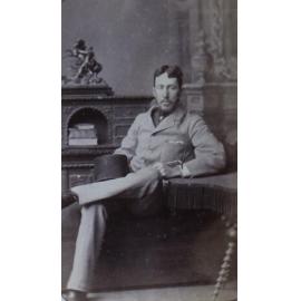 A carte-de-visite of an unidentified man