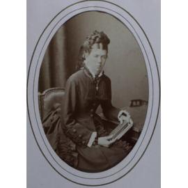 A carte-de-visite of an unidentified woman