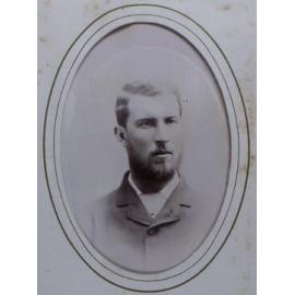 A carte-de-visite of a man 