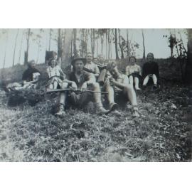 Returning from excursion at Cresent Head