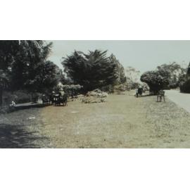 Students on the South Lawn Booloominbah Oct 1942
