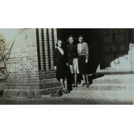 Main entrance to university, 11th August 1939