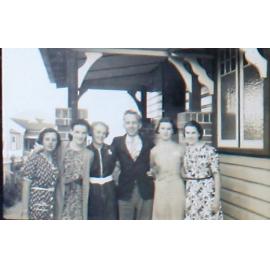 Students at Voisey house, 1940