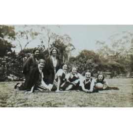 NEUC students, Booloominbah gardens