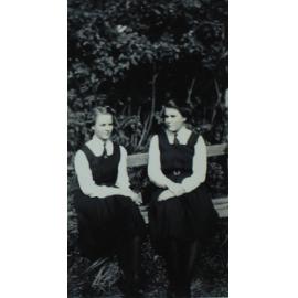 Students - Mollie and Nancy Davis, 1939