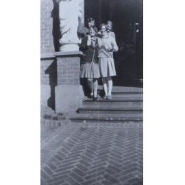 On the Steps of "Girrawheen" 1929  