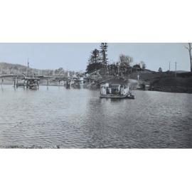 Crossing the Nyboida Returning from Hols to College, Sept. 1930 