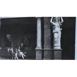 Three women sitting on the verandah at East "Girrawheen", 1929